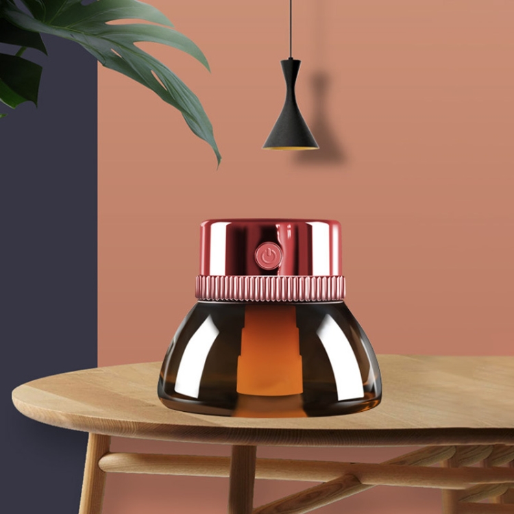 

G1 Home Mini USB Desktop Ultrasonic Lens Humidifier(Rose Red)