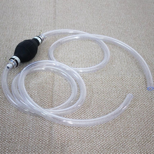 

One-Way Valve Manual Oil Pump Oil Pipe Aquarium Water Changer(15mm Alloy)