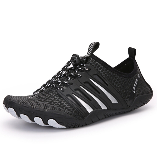 

Outdoor Sports Hiking Shoes Antiskid Fishing Wading Shoes Lovers Beach Shoes, Size: 37(Black)