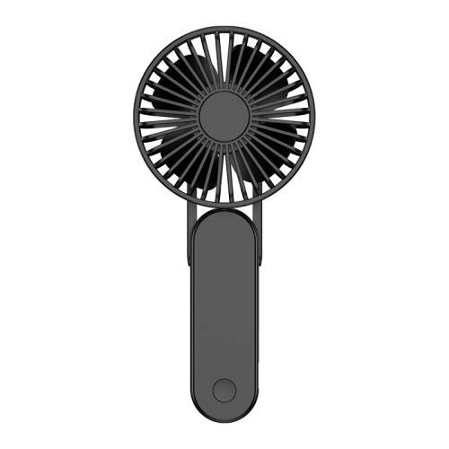 

F1 USB Portable Lazy Hanging Neck Fan Mini Folding Handheld Fan(Black)