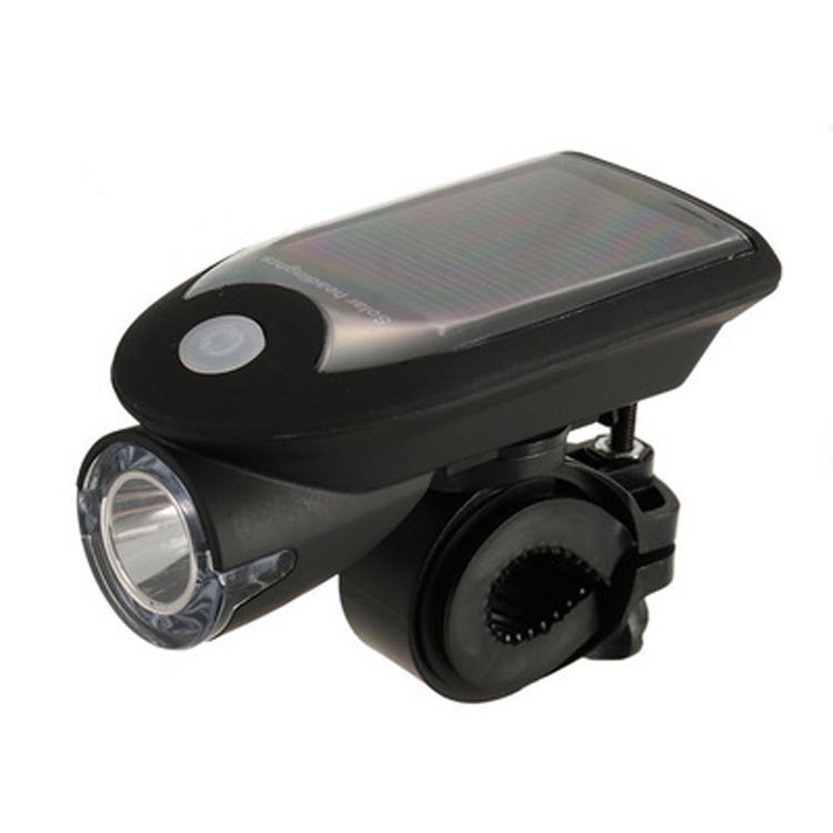 

Night Riding Bicycle Light Headlight USB Charging Riding Glare Flashlight(Black)