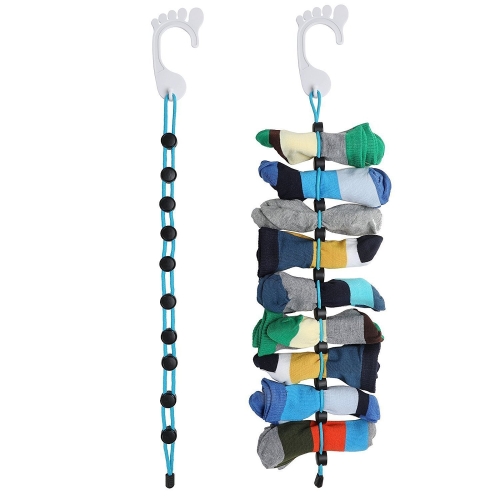 

3 Sets Socks Storage Organizer Socks Cleaning Aid Hanging Socks ,Romdom Color Delivery