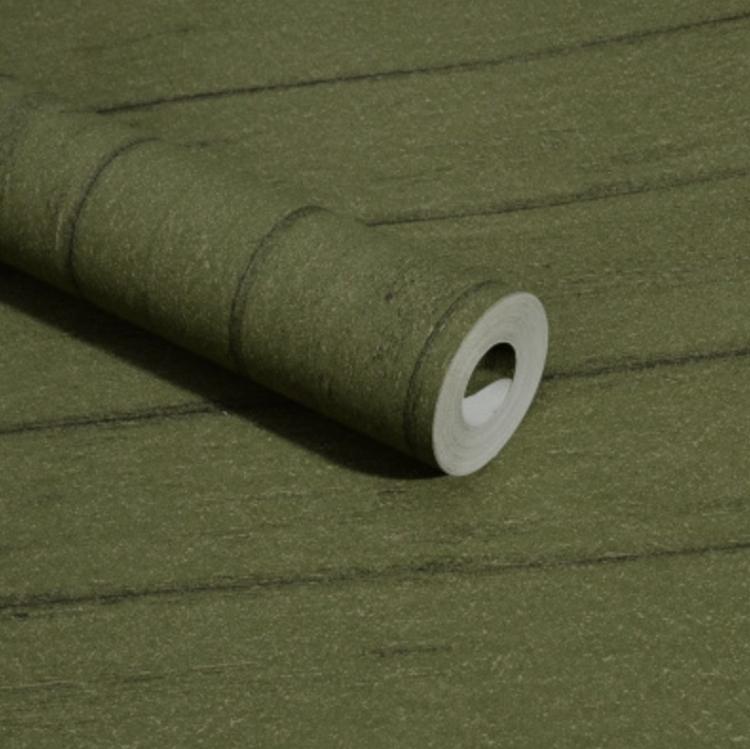 

Wood Grain Non-Woven Wallpaper Vintage Background Photography Wallpaper(Dark Green)