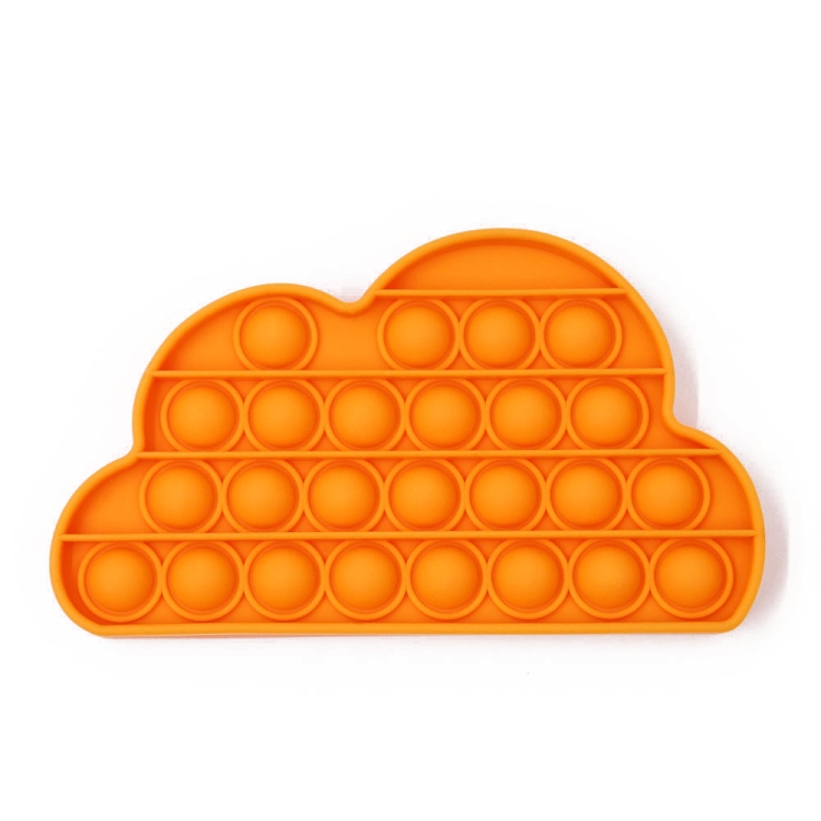 

3 PCS Cloud-Shaped Children Mathematics Mental Arithmetic Concentration Development Silicone Educational Toys(Orange)