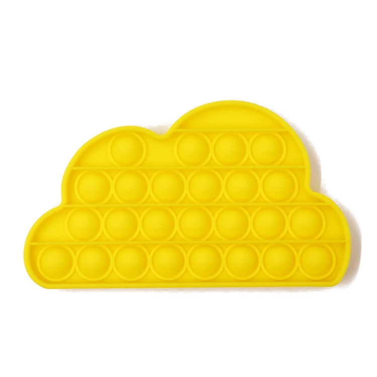 

3 PCS Cloud-Shaped Children Mathematics Mental Arithmetic Concentration Development Silicone Educational Toys(Yellow)