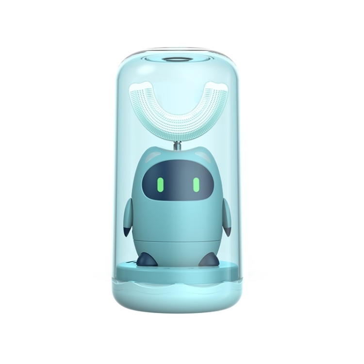 

Lanbeibei Children U-Shaped Automatic Electric Toothbrush 2-6 Years Old Plus Version (Blue)
