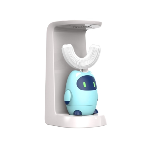 

Lanbeibei Children U-Shaped Automatic Electric Toothbrush 2-6 Years Old Home Version (Blue)