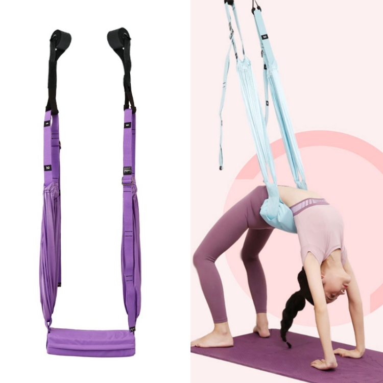 

Home Yoga Stretch Band Backbend Handstand Training Rope With Cushion, Specification: Purple