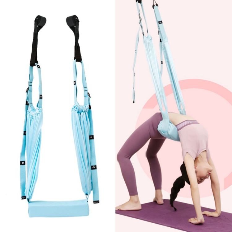 

Home Yoga Stretch Band Backbend Handstand Training Rope With Cushion, Specification: Blue