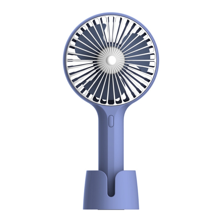 

Desktop Portable Handheld Mini Silent Fan, Colour: X3 Blue