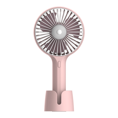 

Desktop Portable Handheld Mini Silent Fan, Colour: X3 Pink