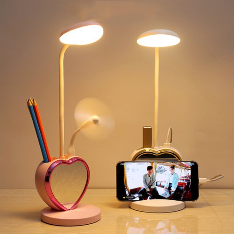 

Multifunctional Creative Eye Protection Learning Reading LED Desk Lamp, Random Color Delivery