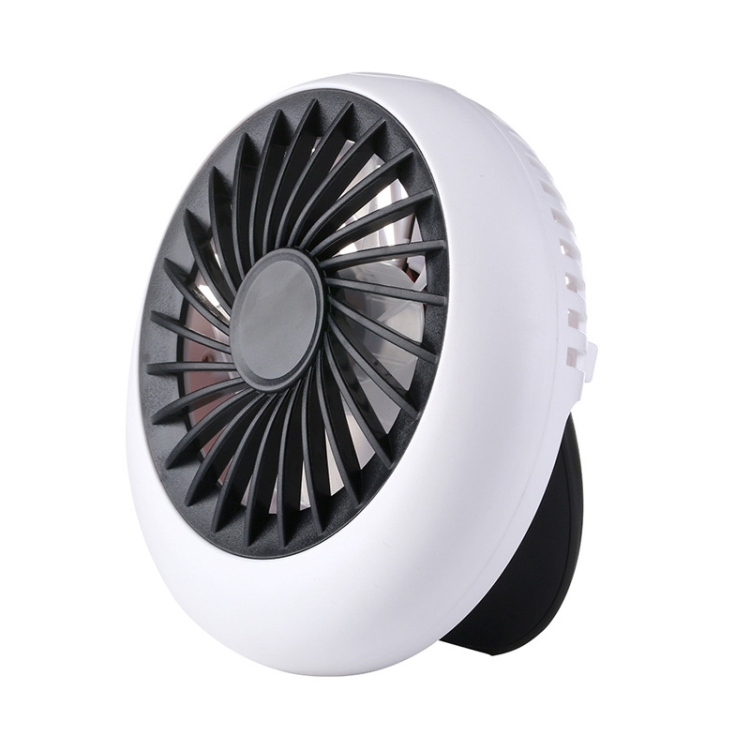 

F900 Office Desk Home Student Dormitory Mini USB Round Fan(Black)