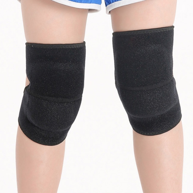 

2 Pairs Children Sponge Thickened Knee Pads Sports Dancing Anti-Fall Protective Gear, Specification: S (Black)
