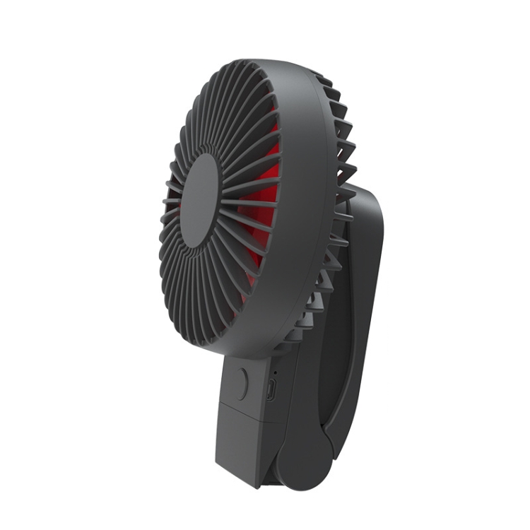 

GT-1818 Handheld Clip Fan Desktop Student Stroller USB Small Fan, Colour: Black
