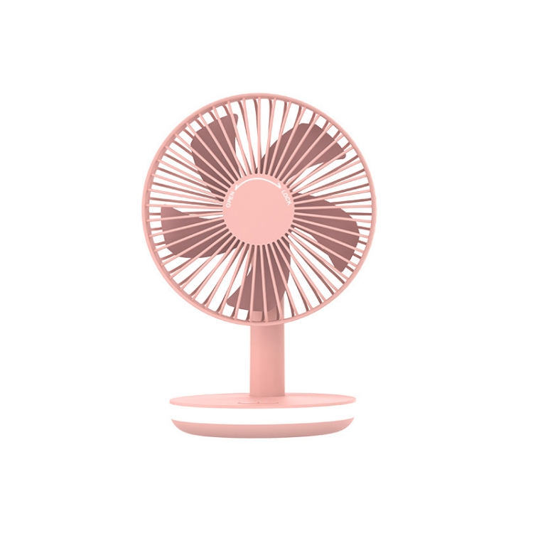 

LVP-807 Student Dormitory Home Desktop Mini Fan Night Light(Powder)