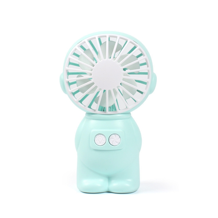 

FY040 2 PCS Portable Outdoor USB Handheld Fan Desktop Office Mini Night Light Fan(Green)