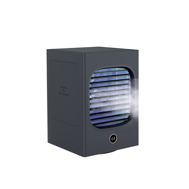 

BP32S Desktop Mini Refrigeration Spray Fan USB Household Portable Air Conditioning Fan(Dark Blue)