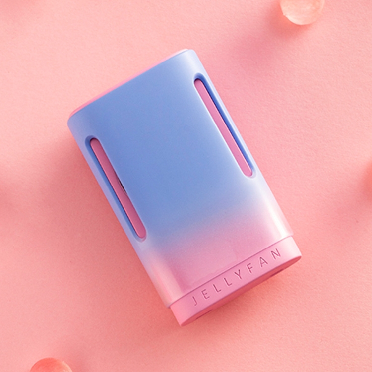 

F01 Jelly Halter Fan USB Mini Handheld Portable Fan(Sea Salt Berry)