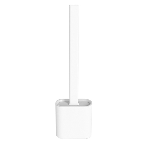 

2 PCS Household Long Handle Soft Plastic Gap Toilet Brush TPR Decontamination Cleaning Brush(White)