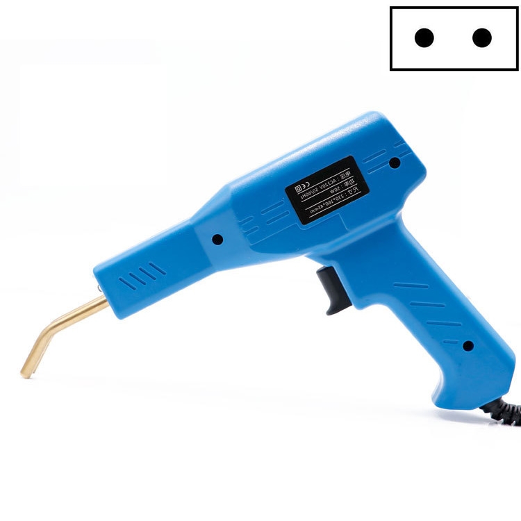 

H50 Car Bumper Crack Repair Welding Machine Plastic Welding Nail Artifact, EU Plug(Blue)