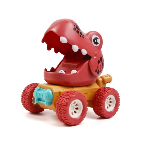 

2 PCS Inertia Power Sliding Dinosaur Toy Car Children Education Toy, Color Random Delivery(Tyrannosaurus Rex )