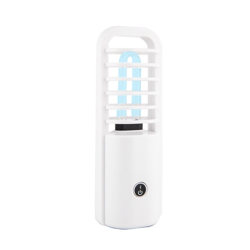 

UVC-86 Portable USB Rechargeable UV Germicidal Lamp Mini Car Disinfection Lamp UVC Sterilization Lamp(White)