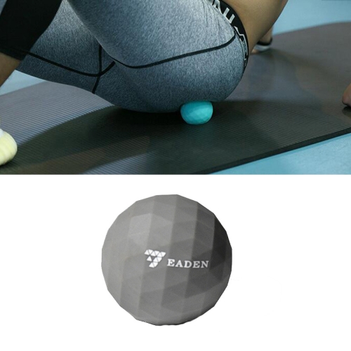 

Eaden Fascia Ball Foot Massage Ball Relax Muscle Fitness Yoga Cervical Spine Rehabilitation Ball, Specification: Single Ball (Grey)