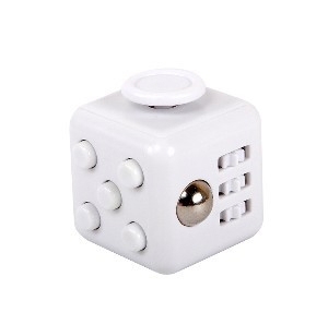 

3 PCS Decompression Cube Toy Adult Decompression Dice, Colour: White