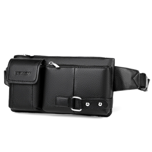 

WEIXIER 8115 Men Outdoor Sports Bag Multi-Function Chest Bag Casual Waist Bag(Black)