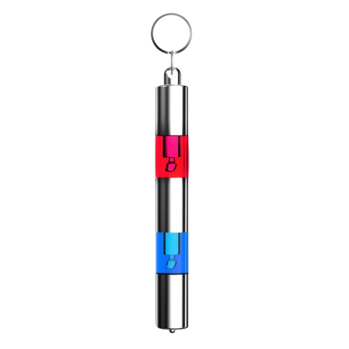 

Y232 Car Anti-Static Key Deducting Static Bar Secondary Discharge Eliminator Winter Products(Red and Blue)