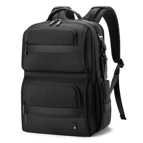 

BANGE BG-G61 Men Business Shoulders Bag Waterproof Travel Computer Backpack(Black)