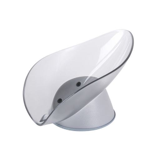 

4 PCS Toilet Drain Soap Box No Perforation Shelf(Grey)