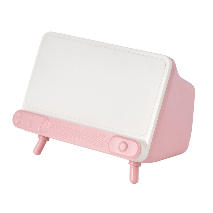 

2 PCS Desktop TV Tissue Box Multifunctional Mobile Phone Holder Drawer Box Bedroom Dormitory Storage Box(Jasmine Powder)