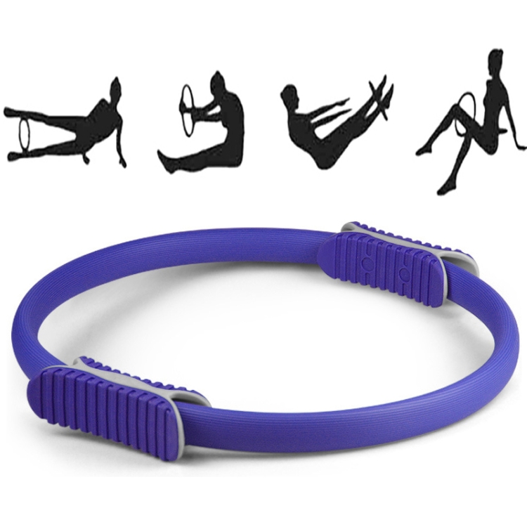 

Yoga Pilates Ring Yoga Body Fitness Magic Circle, Inner Diameter: 32cm( Purple)