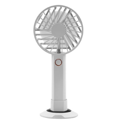 

Y6 Hand-Held Small Fan Usb Rechargeable Desktop Portable Electric Fan(White)