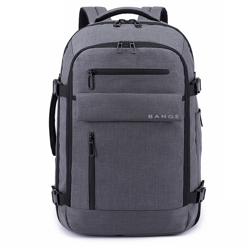 

BANGE BG-1919 Computer Shoulders Bag Men Waterproof Outdoor Travel Backpack, Size: 22 inch(Gray)