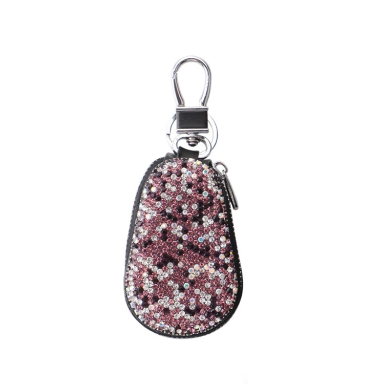 

Diamond Car Gourd Key Case Car Key Case(Purple Diamond)