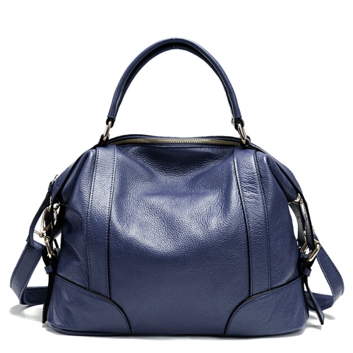 

2P1006 Ladies Single-Shoulder Leather Messenger Bag, Colour: Royal Blue (L)