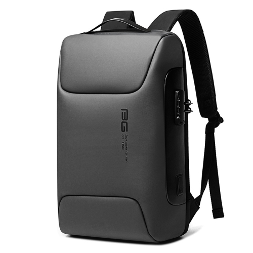 

BANGE BG-7216 Waterproof Anti-theft Shoulders Bag Men Business Travel Computer Backpack(Gray)
