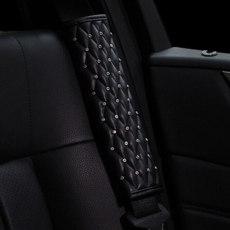 

Car Interior Cover Diamond Car Accessories A Pair Shoulder Guard