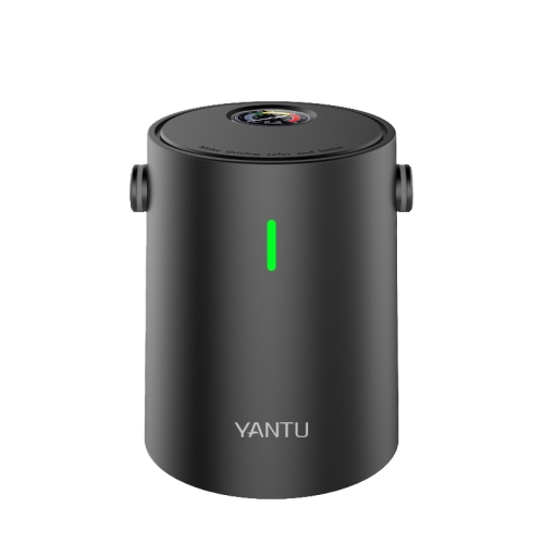 

YANTU A05 Car Electric Mini Portable Tire Air Pump, Style: Wired Mechanical Black