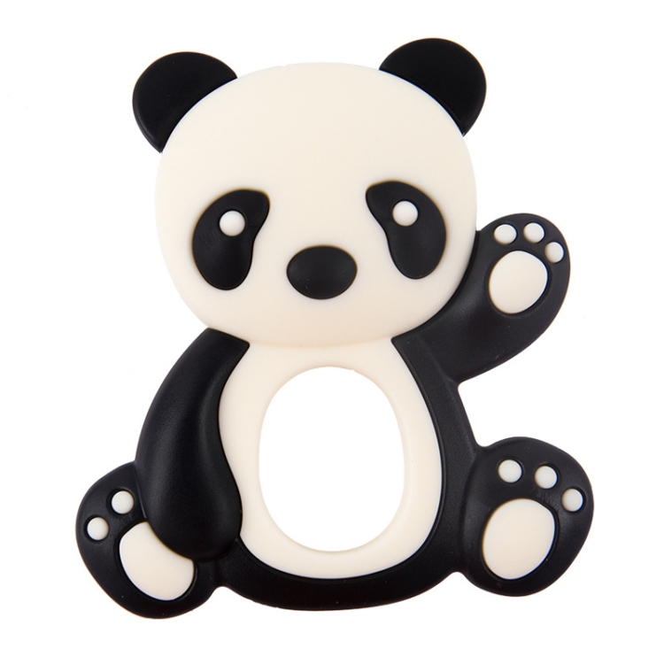 

XM001 4 PCS Baby Silicone Teethers Children Soothing Teethers Maternal and Infant Products(Black )
