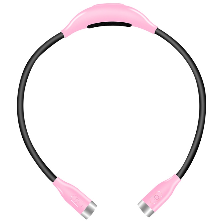 

LED Hanging Neck Light U-type Hose Reading Lamp Outdoor Sports Light(Pink)