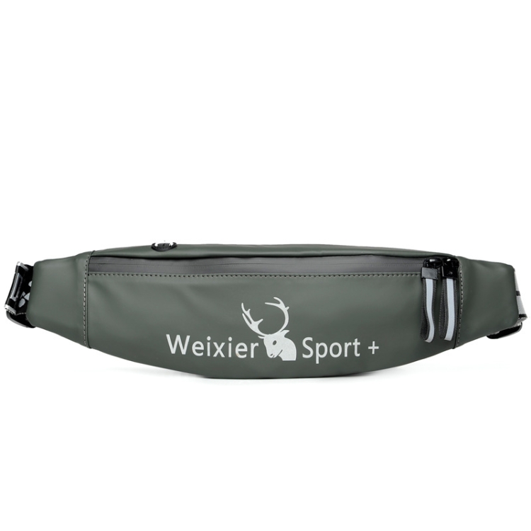 

WEIXIER 9561 Sports Running Waist Bag Mobile Phone Bag Multifunctional Outdoor Waterproof Small Pocket(Green)