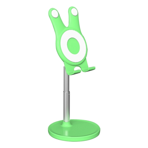 

SL-701 Desktop Mobile Phone Stand Retractable Multifunctional Folding Cute Cartoon Mobile Phone Live Support(Green)