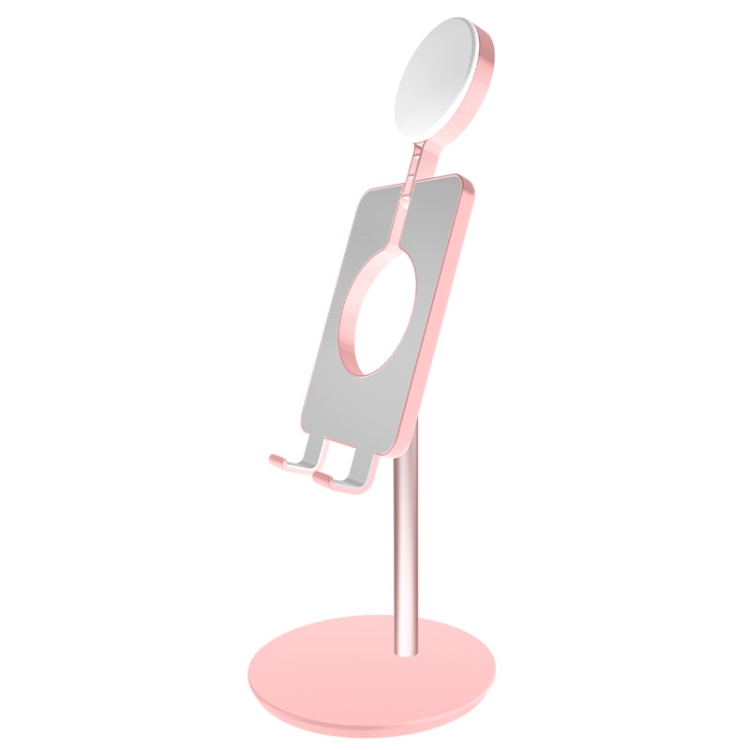 

M2 Live Camera Fill Light Bracket Anchor Beauty High-Definition Lighting Mobile Phone Tablet Desktop Ring Light(Pink)
