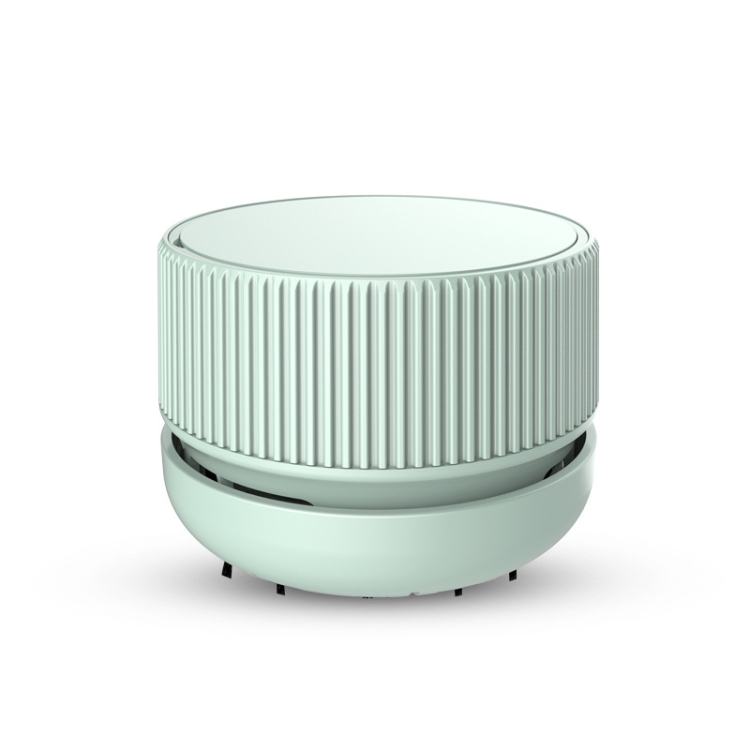 

Portable Handheld Desktop Vacuum Cleaner Home Office Wireless Mini Car Cleaner, Colour: Mint Green Battery