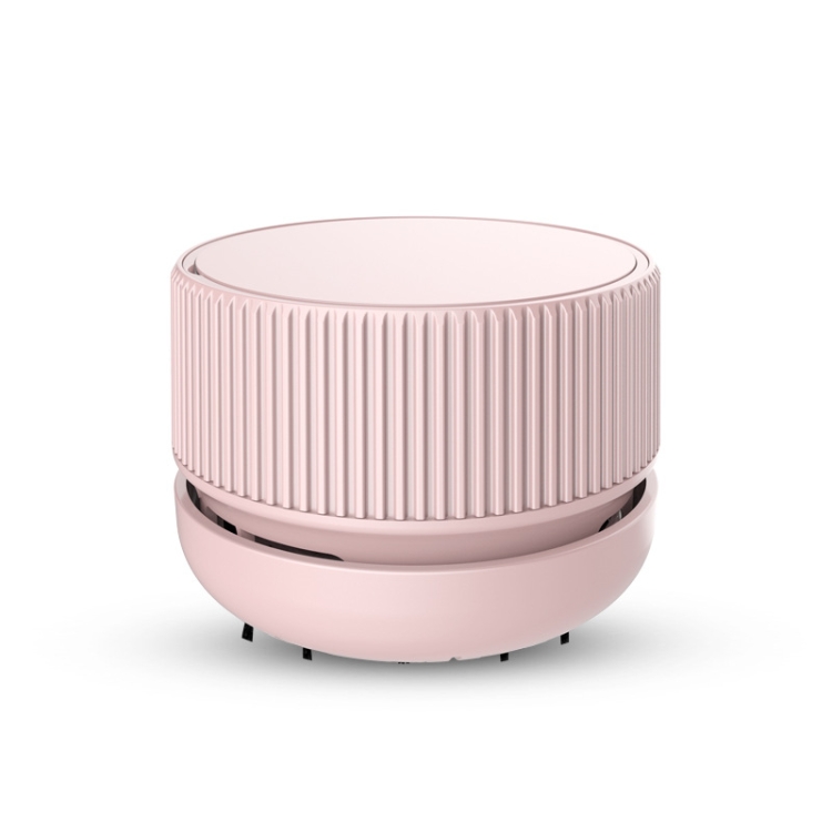 

Portable Handheld Desktop Vacuum Cleaner Home Office Wireless Mini Car Cleaner, Colour: Coral Pink USB Charging