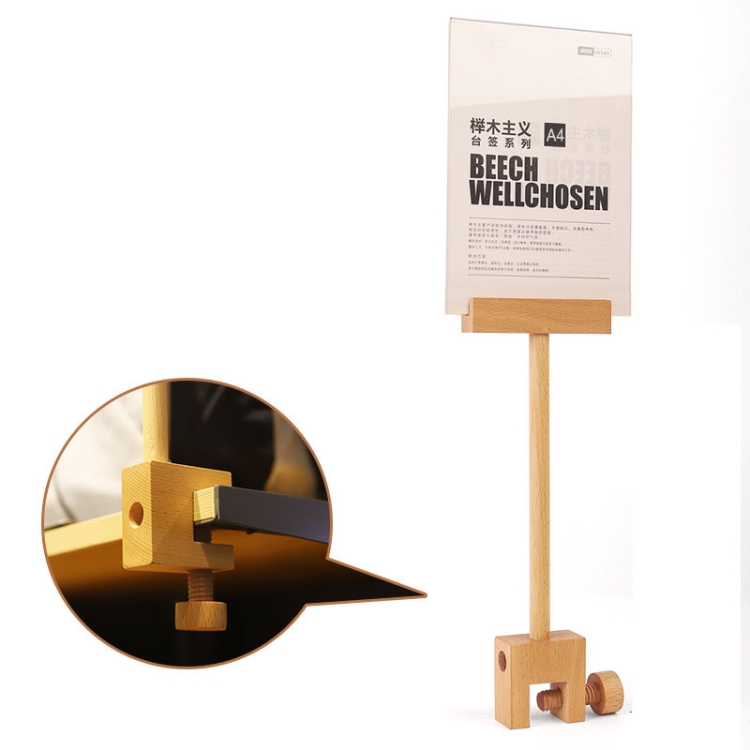 

Acrylic Price Stand Up Brand Clothing Store Promotion Discount Sign,Style Two A4